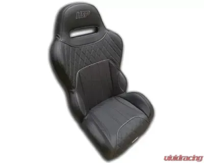 HSP Seats Bucket Seat Black-Carbon Fiber Charcoal Rage Series Polaris RZR 2015-2021 - RASR1HCBH-JJHX
